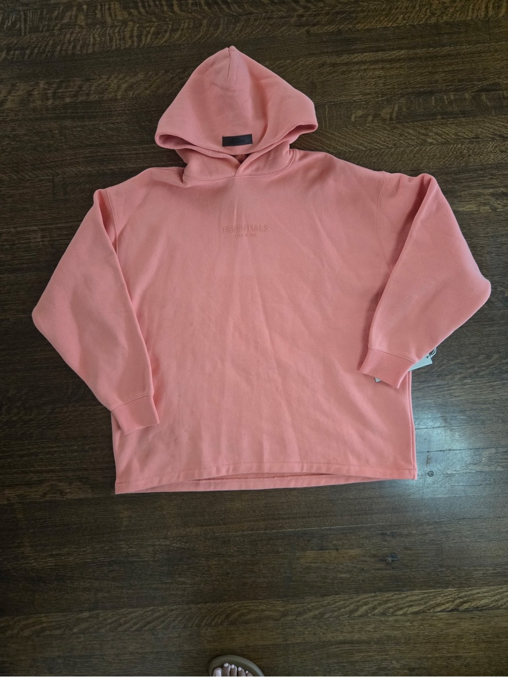Fear of God Men’s Pink Hoodie Pullover